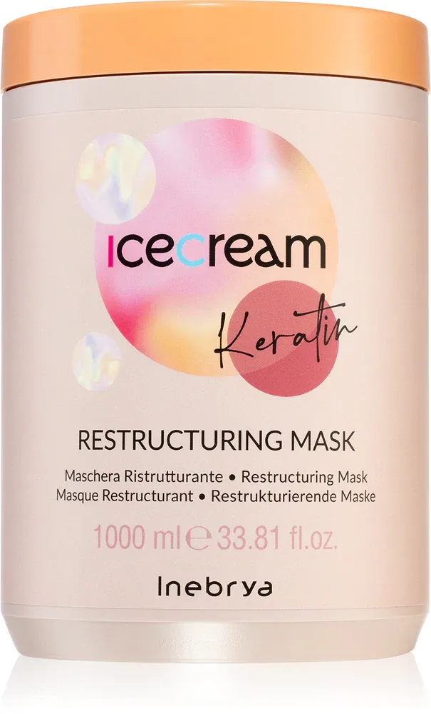 Inebrya Keratin - Маска для волос с кератином - ревитализирующая