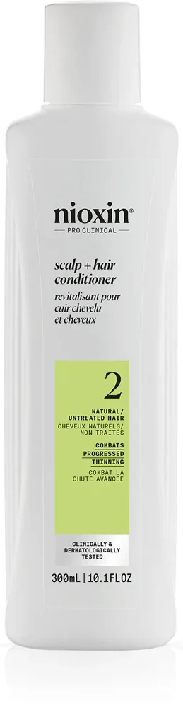 Nioxin System 2 Scalp + Hair Conditioner - Кондиционер против выпадения волос, 300 мл