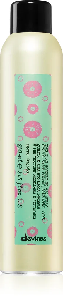 Davines More Inside Invisible No Gas Spray - Лак для волос без аэрозоля, 250 мл