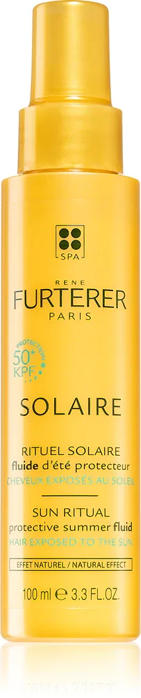 Rene Furterer Solaire - Защитный флюид для ослабленных волос от воздействия хлора, солнца и морской воды, 100 мл