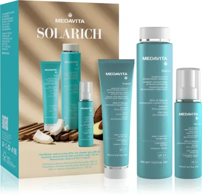 Medavita Solarich Solarich - Набор подарочный для женщин, 3 шт