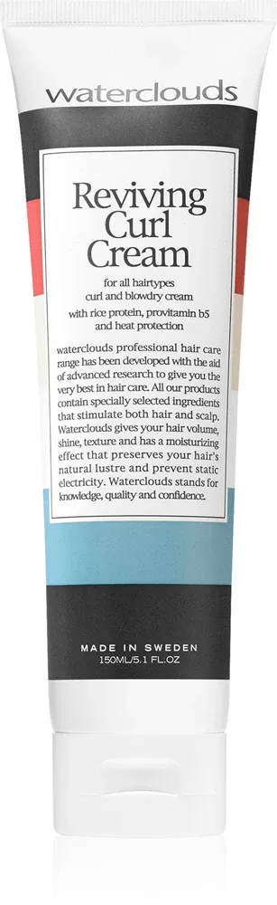 Waterclouds Reviving Curl Cream - Питательный крем для кудрявых волос, 150 мл