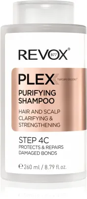 Revox B77 PLEX Purifying Shampoo. Step 4C - Очищающий шампунь для укрепления поврежденных волос, 260 мл