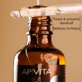 Apivita Dandruff Relief Oil - Уход за кожей головы против жирной перхоти, 50 мл — фото 2