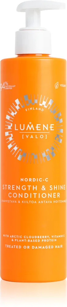 Lumene Nordic-C [VALO] - Укрепляющий кондиционер для придания блеска и мягкости волос, 300 мл