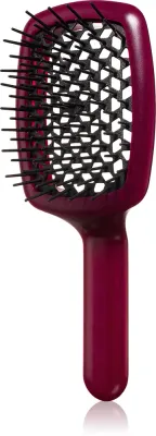 Janeke Curvy "M" Vented Brush - Плоская щетка для волос перед высокой температурой, 1 шт