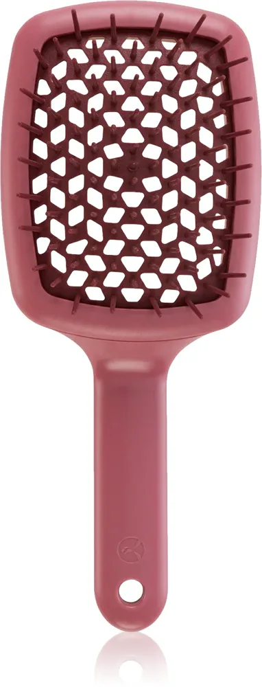 Janeke Curvy "M" Vented Brush - Плоская щетка для волос перед высокой температурой, 1 шт