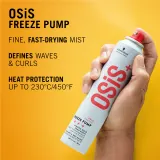 Schwarzkopf Professional Osis+ Freeze Pump - Лак для волос с сильной фиксацией, 200 мл — фото 2