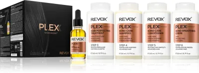 Revox B77 PLEX Hair Rebuilding System Set for Salon & Home - Набор для поврежденных и окрашенных волос, 1 шт
