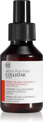 Collistar Hair VITAMIN C Gloss Spray Brightening Revitalizing - спрей для волос с витамином C, 100 мл