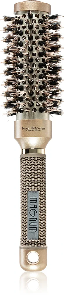 Щётка для волос Magnum Feel The Style Nano Technology круглая, для укладки феном, антистатическая