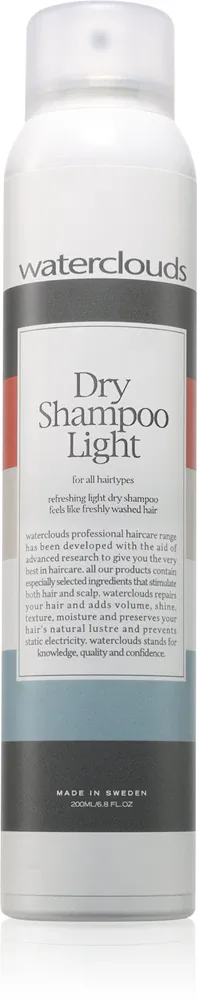 Waterclouds Dry Shampoo Light - Сухой шампунь для волос, 200 мл