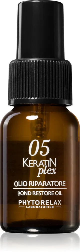 Phytorelax Laboratories Keratin Plex - Регенерирующее масло для волос, восстанавливающее поврежденные, 30 мл