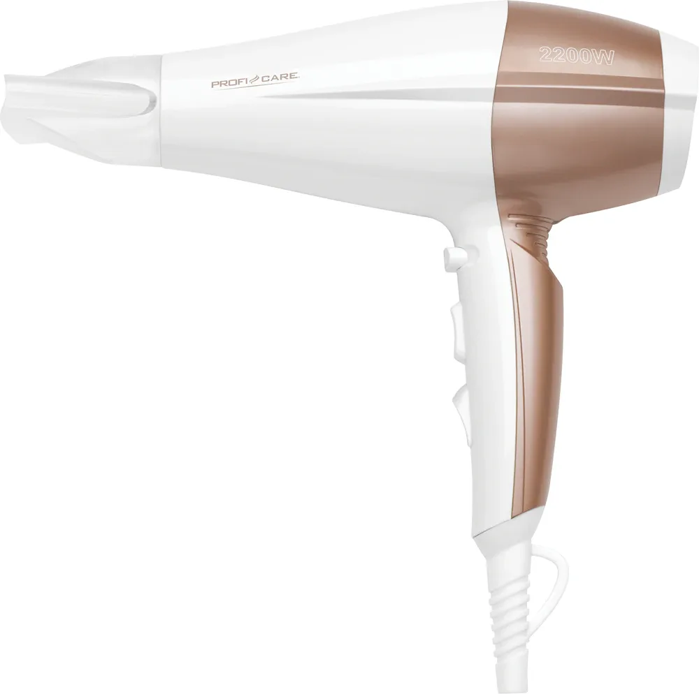 ProfiCare HT 3010 - Фен для волос, 1 шт, оттенок white