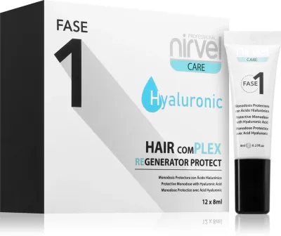 Nirvel Fase 1 - Защитный уход для поврежденных волос, 12 мл