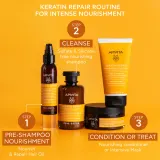 Apivita Keratin Repair Nourish Repair Hair Oil - Масло для волос для сухих и поврежденных волос, 100 мл — фото 5