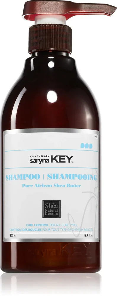 Saryna Key Pure African Shea Butter Curl Control - Шампунь с маслом ши, 500 мл