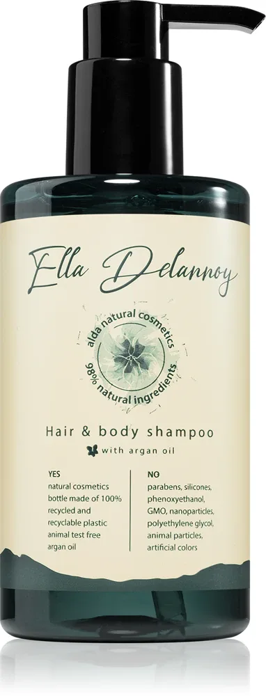 Ella Delannoy Hair & Body Shampoo - органический шампунь для тела и волос, 310 мл