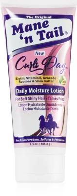 Mane 'N Tail Curls Day Daily Moisture Lotion - Увлажняющий бальзам без смывки для нежных волос, 192 мл
