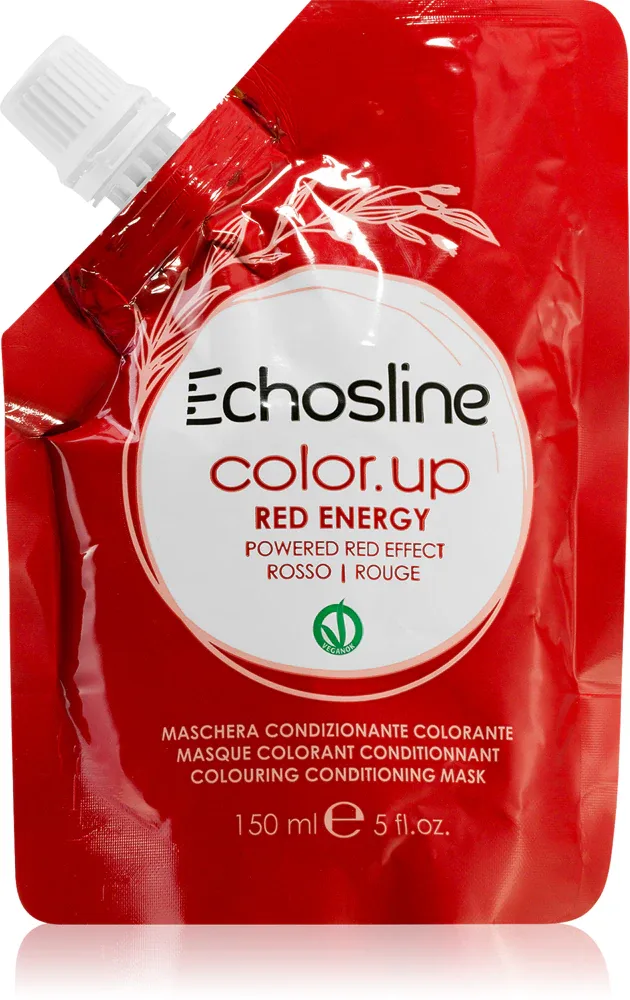 Echosline Color Up - Окрашивающая маска с питательным действием, 150 мл, оттенок Red Energy