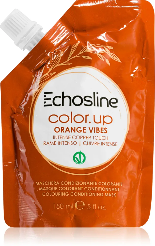 Echosline Color Up - Окрашивающая маска с питательным действием, 150 мл, оттенок Orange Vibes