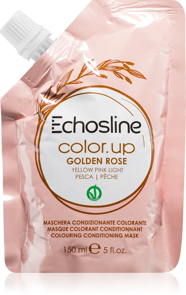 Echosline Color Up - Окрашивающая маска с питательным действием, 150 мл, оттенок Gorden Rose - Pesca