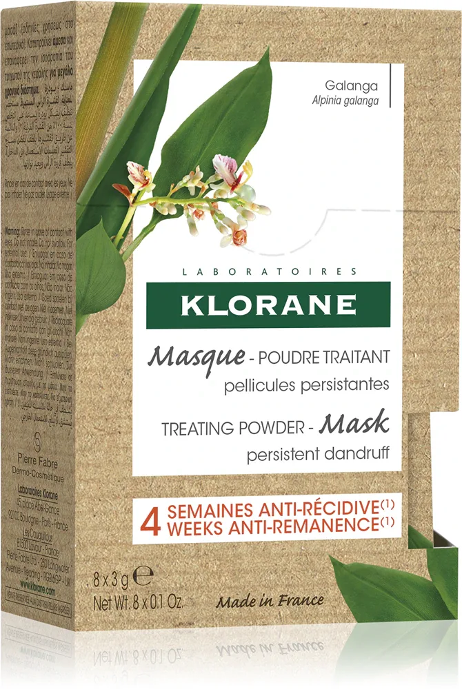 Klorane Galanga - Маска для волос против перхоти, 8 г