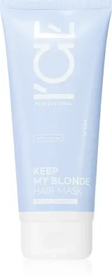 Natura Siberica ICE Professional Keep My Blonde - Регенерирующая маска для осветленных волос с холодным блондом, 200 мл