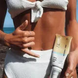 SeventyOne Dry Sun Oil SPF30 - Защитное сухое масло для загара для лица, тела и волос SPF 30, 100 мл — фото 4