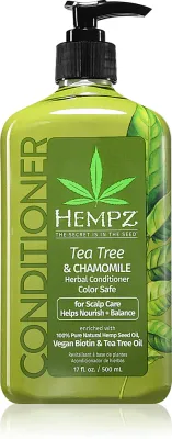 HEMPZ Tea Tree & Chamomile - Увлажняющий кондиционер для волос, 500 мл