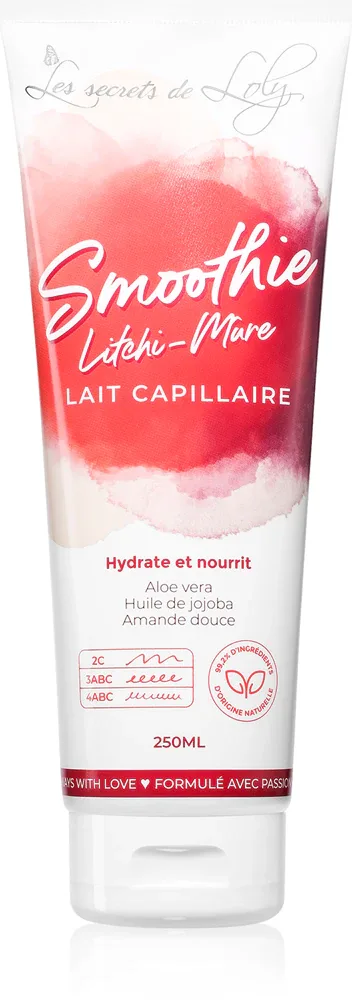Les Secrets De Loly Smoothie Litchi-Mûre - молоко для волос, 250 мл