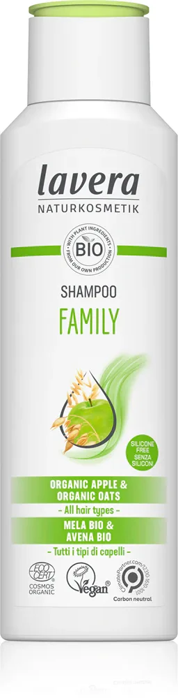 Lavera Family - Очень нежный шампунь для всей семьи, 250 мл