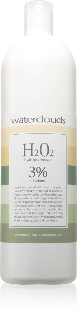Waterclouds H202 3% vol 10 - Крем-окислитель 3%, 1000 мл
