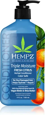 HEMPZ Triple Moisture - Увлажняющий кондиционер для волос, 500 мл