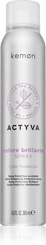 Средство для укладки волос Kemon Actyva Colore Brillante для окрашенных волос, 200 мл
