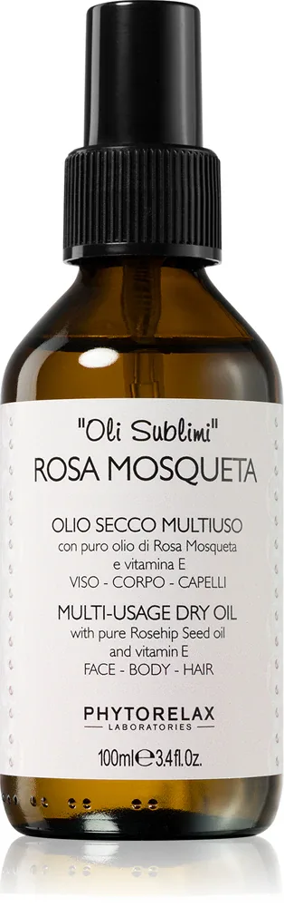 Phytorelax Laboratories Sublime Oils Rosehip - Многофункциональное сухое масло для тела, 100 мл