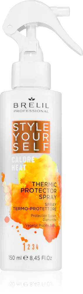 Brelil Professional Style YourSelf Thermic Protector Spray - Спрей для защиты волос от повреждений частым сушением, 150 мл