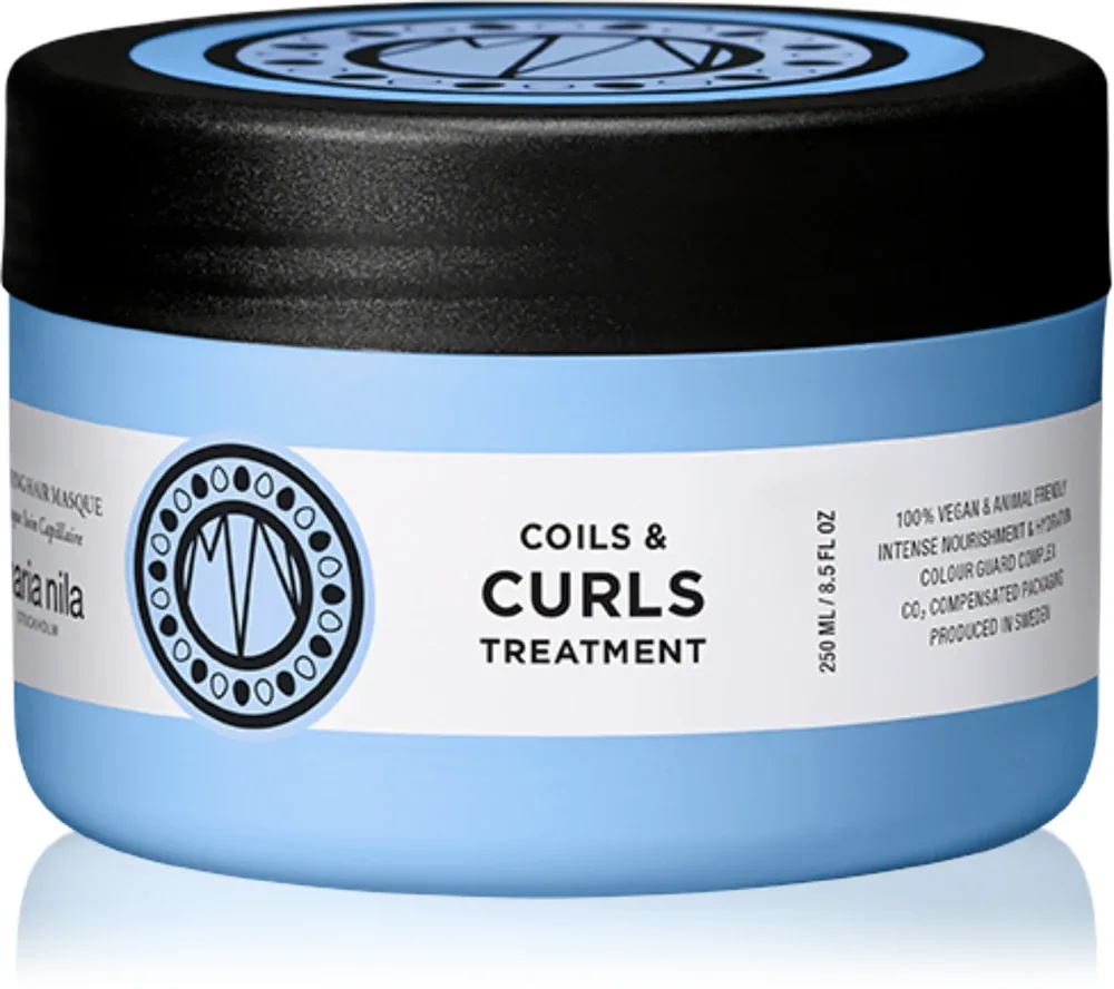 Maria Nila Coils & Curls Treatment Mask - Питательная маска для кудрявых и волнистых волос, 250 мл