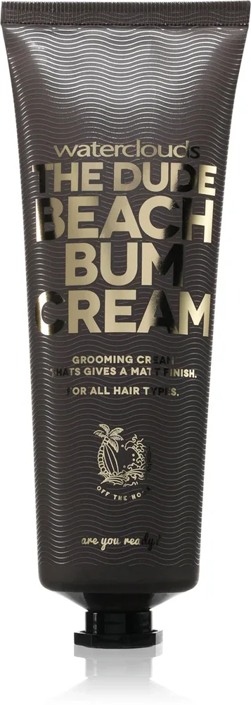 Waterclouds The Dude Beach Bum Cream - Крем для волос для эффекта пляжных волн, 125 мл
