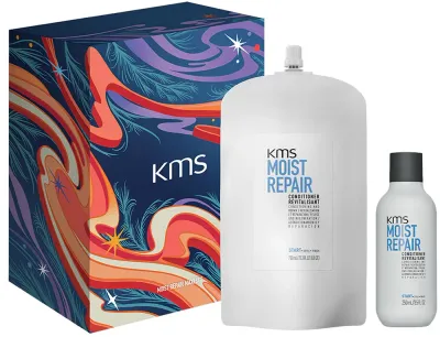 KMS Moist Repair Maxi Set - Набор для волос: питание и увлажнение, 1 шт