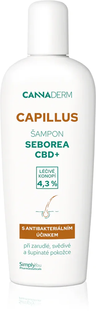 Cannaderm Seborea CBD+ - Шампунь против перхоти, 150 мл