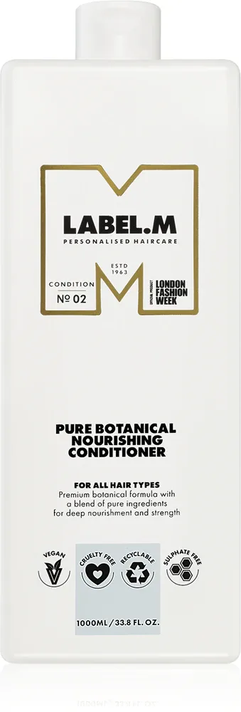 label.m Pure Botanical Nourishing Conditioner - Увлажняющий питательный кондиционер для всех типов волос, 1000 мл