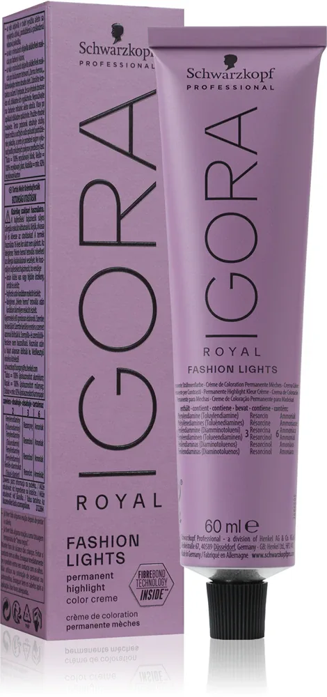 Schwarzkopf Professional IGORA Royal Fashion Lights - Краска для волос после балаяжа, 60 мл