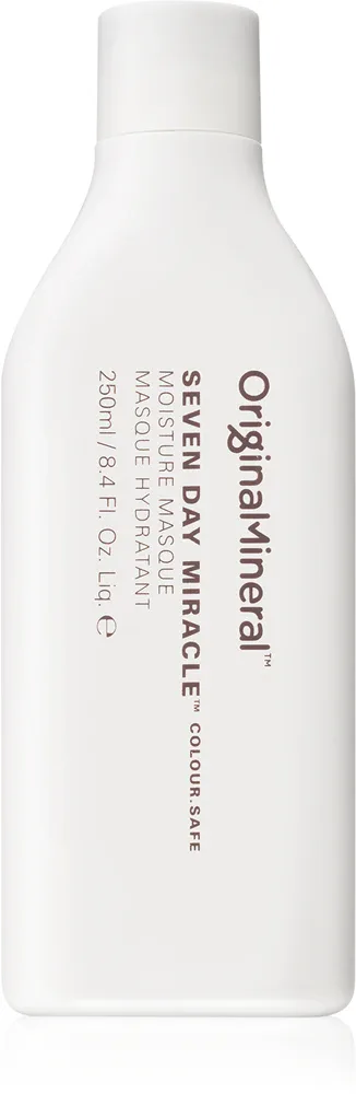 Original & Mineral Seven Day Miracle - Интенсивная увлажняющая маска для сухих, поврежденных и химически обработанных волос, 250 мл