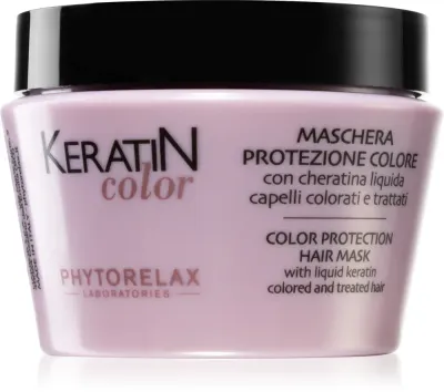 Phytorelax Laboratories Keratin Color - Маска для волос с кератином, 250 мл