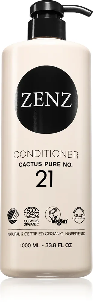 ZENZ Organic Cactus Pure No. 21 - Глубоко увлажняющий кондиционер, подходящий для аллергиков
