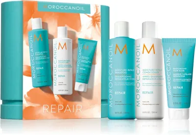 Moroccanoil Repair Kit - Набор для восстановления волос после химических процедур, 3 шт