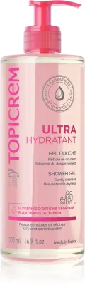 Topicrem UH BODY Gentle Cleansing Gel - Нежный гель для очищения лица, тела и волос