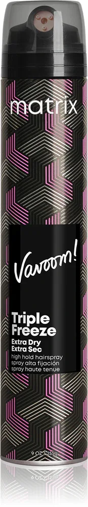 Matrix Vavoom Triple Freeze Extra Dry - Лак для волос с сильной фиксацией, 300 мл