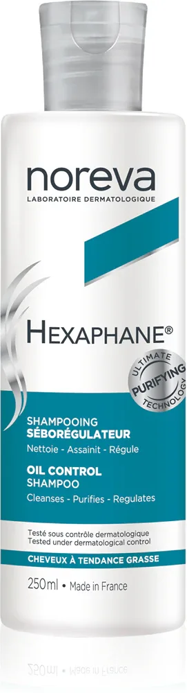 Noreva Hexaphane Oil Control Shampoo - Шампунь для жирной кожи головы, 250 мл